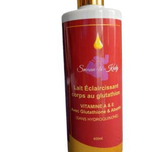 Lait Éclaircissant corps au glutathion